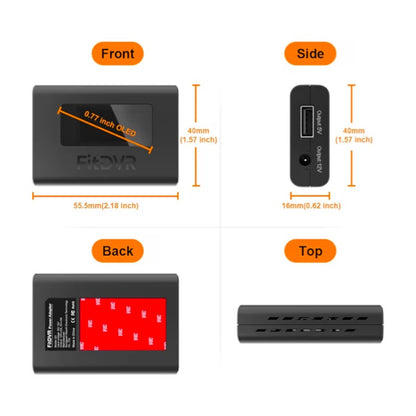 Dash Camera Power Adapter (16-Pin) for Toyota and Lexus and More, Dashcam Charger Cable