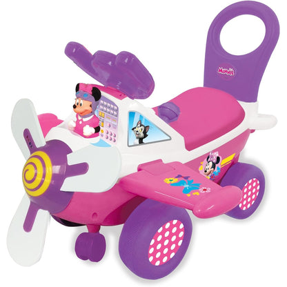 Disney My First Minnie Mouse Plane Toddler Ride-On w/ Lights & Sound NEW