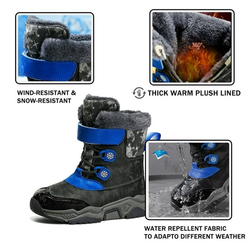 New Boys Snow Boots Size 6.5
