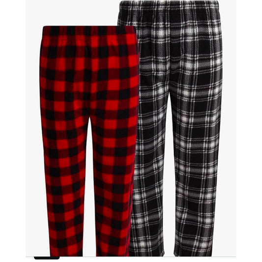 Boys Pajama Pants - 2 Pack Soft Sleepwear Size 12/14