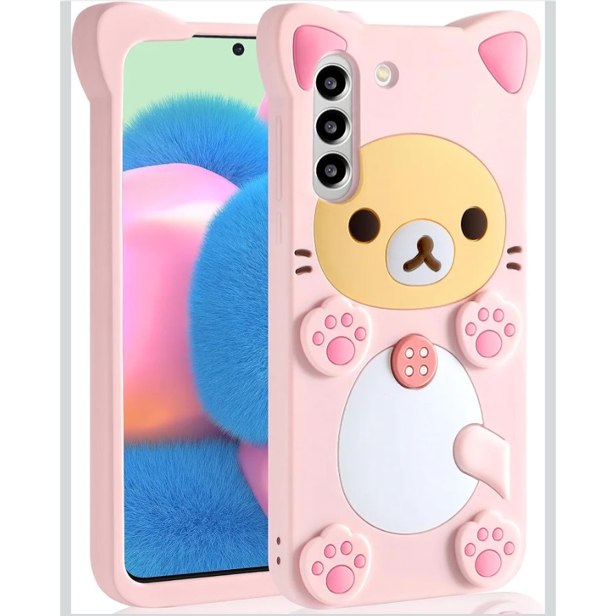 Samsung Galaxy S21 5G Case 3D Cute Bear Phone Case