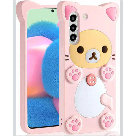 Samsung Galaxy S21 5G Case 3D Cute Bear Phone Case