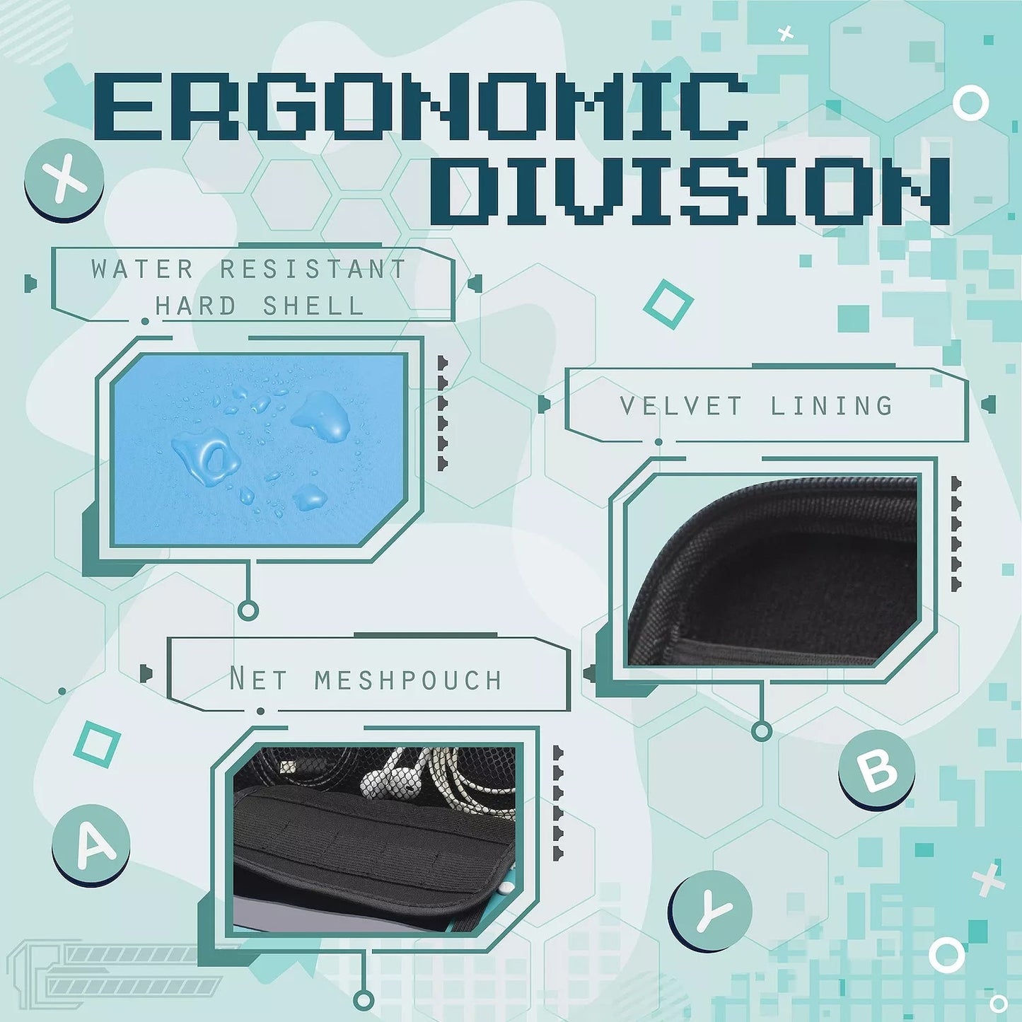 Carrying Case Compatible with Nintendo Switch and OLED Model Console