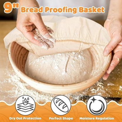 Cast Iron Dutch Oven for Bread Baking, 5 QT Pre-Seasoned Dutch Oven Pot with Skillet Lid