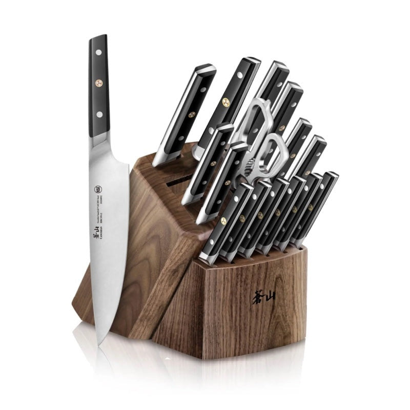 NEW Cangshan TC Series Professional Forged 17-Piece Knife Set Full Tang