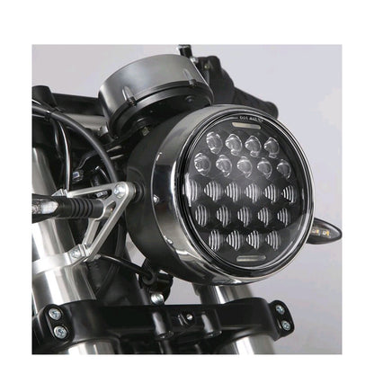 5-3/4 Motorcycle LED Headlight 5.75" H4 Socket light