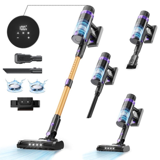 PrettyCare Cordless Stick Vacuum Cleaner