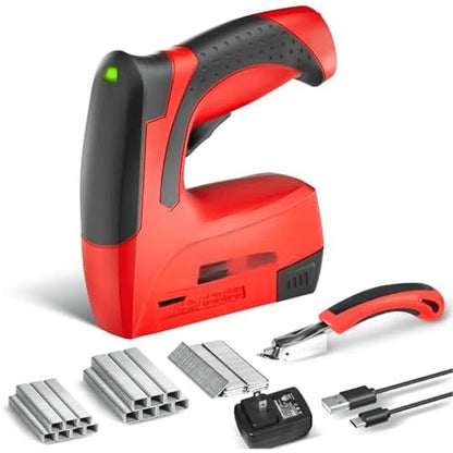 Electric Staple Gun, 3 in 1 Cordless Upholstery