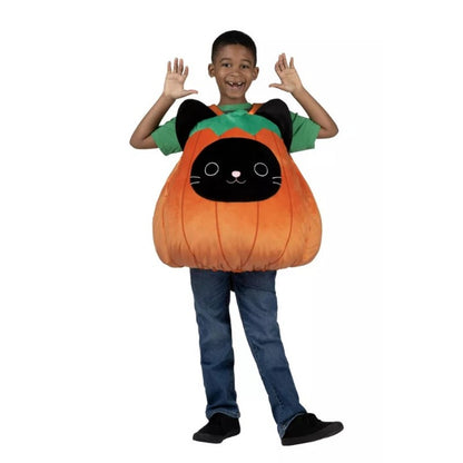 Squishmallows Calio Pumpkin Cat Halloween Costume - Youth One Size Fits Most - New