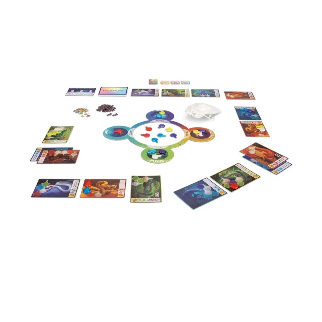 Jakks Rep-Tiles Board Game Ages 8+