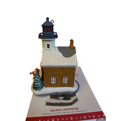 2016 Hallmark Holiday Lighthouse Magic Light Ornament – 5th in Series