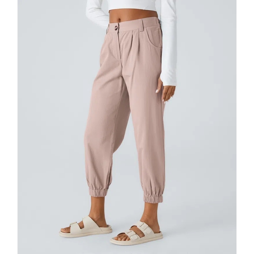 Halara Mid Rise Casual Joggers with Pockets Women's Size L (12-14)