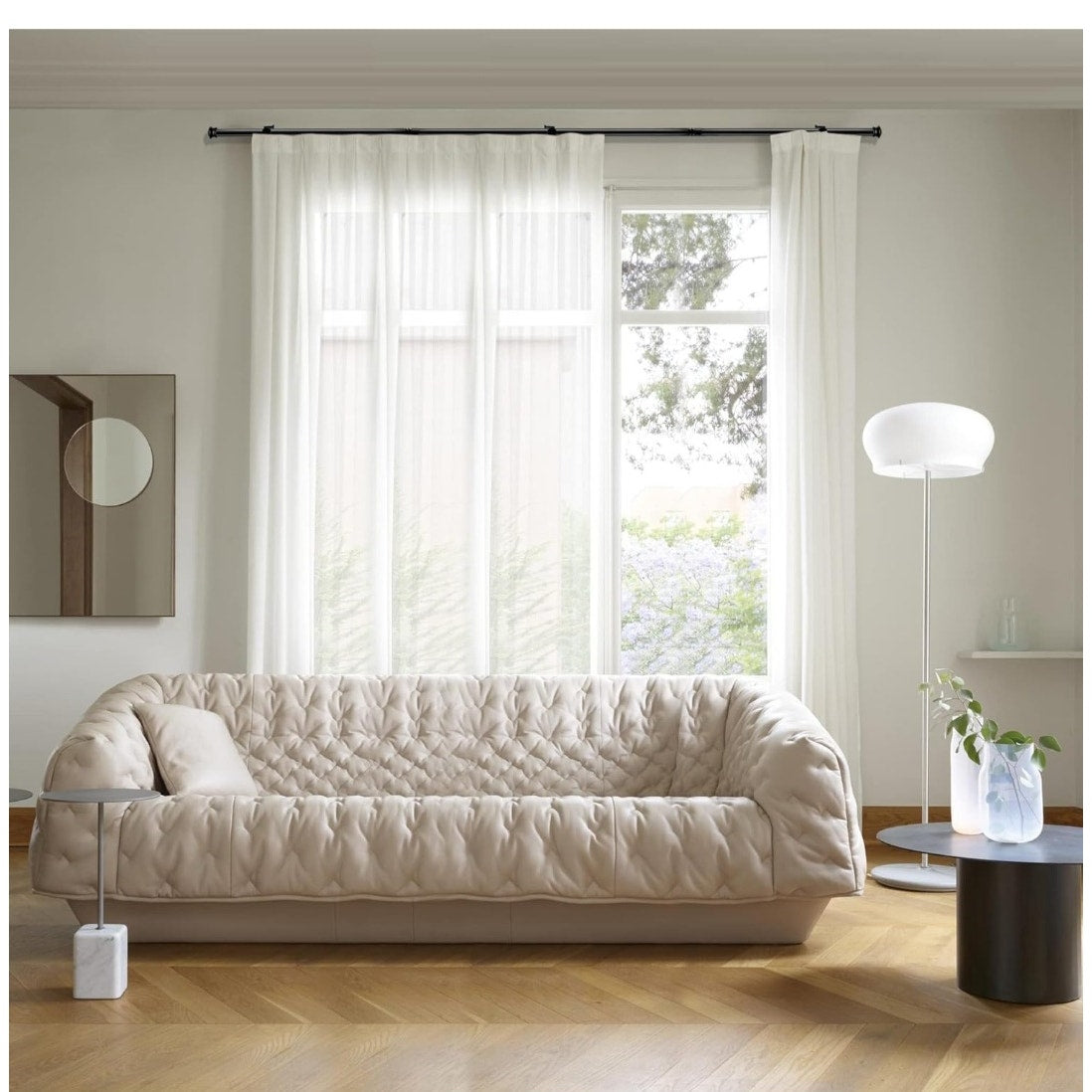 Curtain Rods for Windows 30" to 45" 5/8 Inch