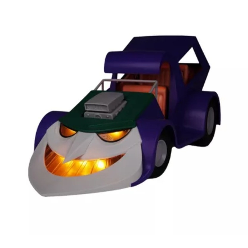 McFarlane Toys DC The Joker Mobile Batman The Animated Series !Lights Up!