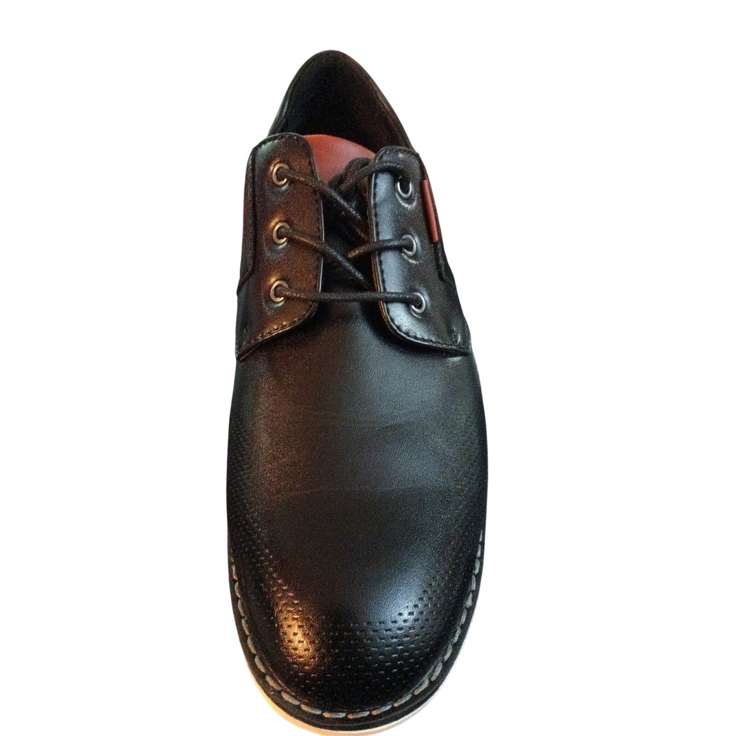 Bruno Marc Boy's Casual Dress Oxford Sneaker Vegan Leather Upper Breathable
