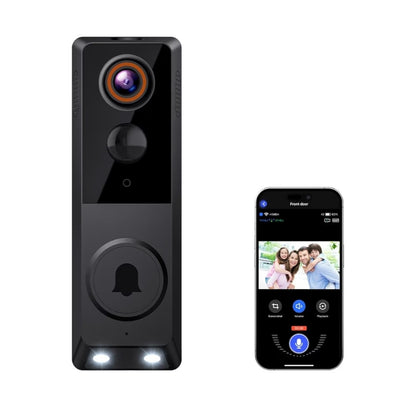 1080P Wireless Smart Doorbell Camera with AI Human Detection