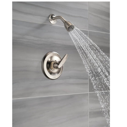 Delta 13 Series 2-Spray Shower Head & Handle Kit Brushed Nickel