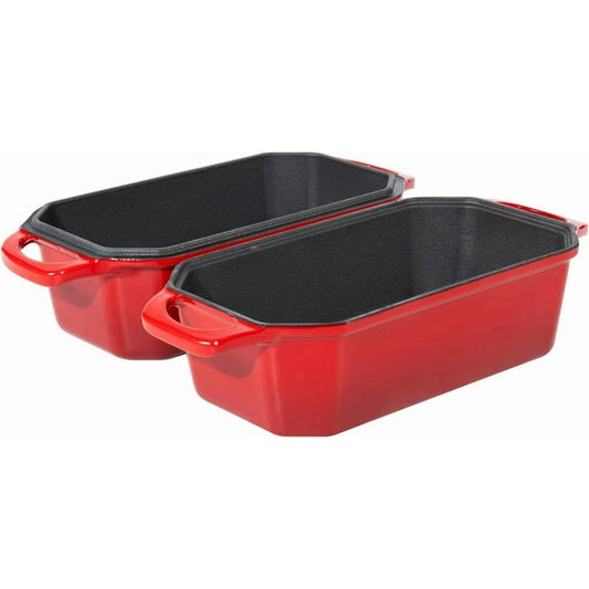 Bread Pan Cast Iron Loaf Pan with Lid