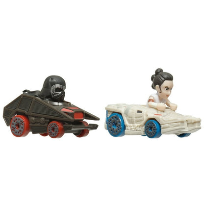 Star Wars Hot Wheels RacerVerse Die-Cast Cars 2024 Kylo Ren & Rey