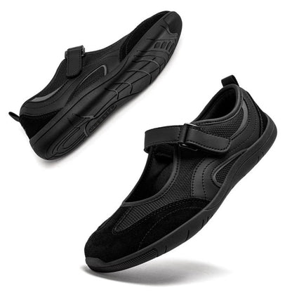 HOBIBEAR Women's Size 10 Mary Jane Sneakers German Trainer Style Flats EU 41