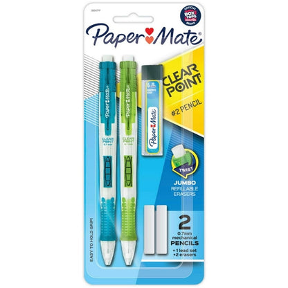 Paper Mate Clear Point Mechanical Pencils, 0.7mm