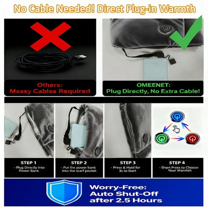 Portable Hand Warmer Muff for Winter