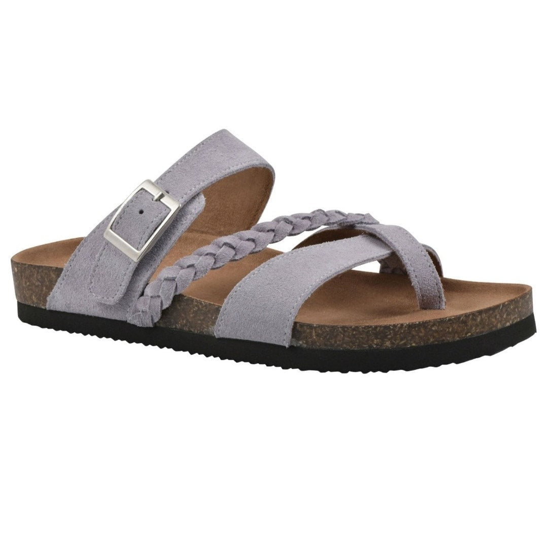 Mountain Sole Women's Lavender Leather Sandals Size 7