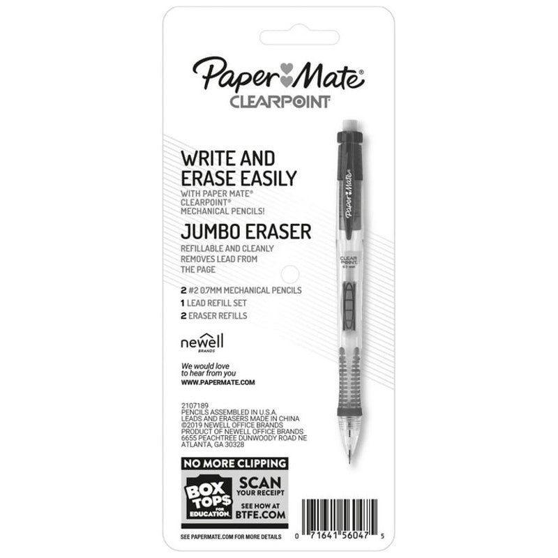 Paper Mate Clear Point Mechanical Pencils, 0.7mm