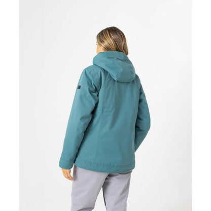 NEW Roxy Women's Billy Ski Jacket Coat Size L Large Sea Pine