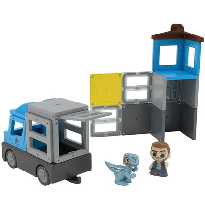 Tile Town Jurassic World Dino Rescue Magnetic Tiles