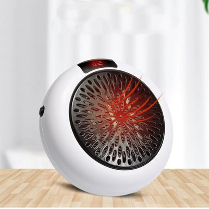 Remote Control Small Electric Space Heater Set of 2 Plug-In