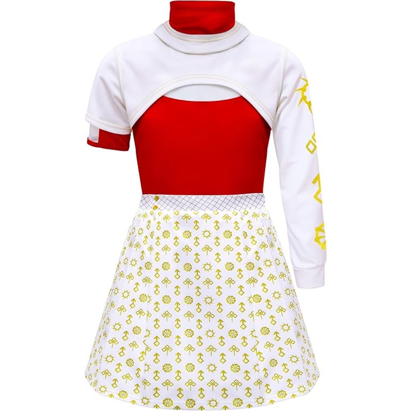 Kids Girls Size 120 (5-6 years) Halloween Costume Set Skirt Shirt Jacket Bow Zombie Anime