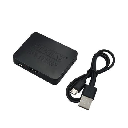4K HDMI Splitter Full HD 1080p Video HDMI Switch Switcher 1X2 Split 1 in 2 Out