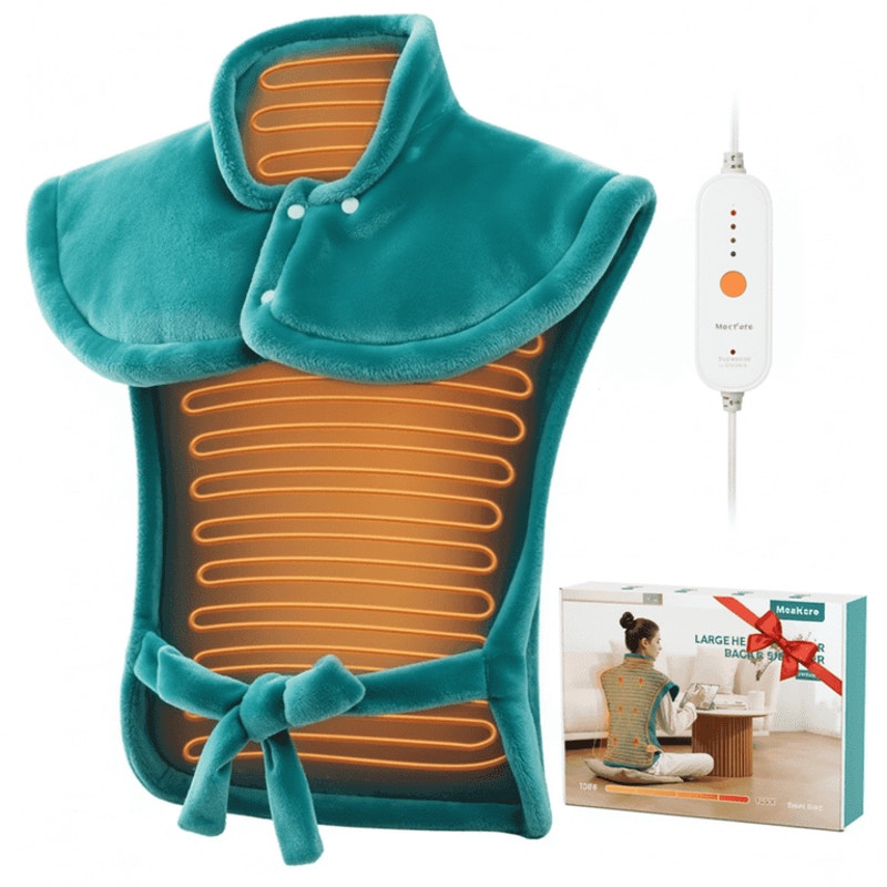 Ultra Soft Heating Pad with 4 Heat Settings & Auto Shut-off