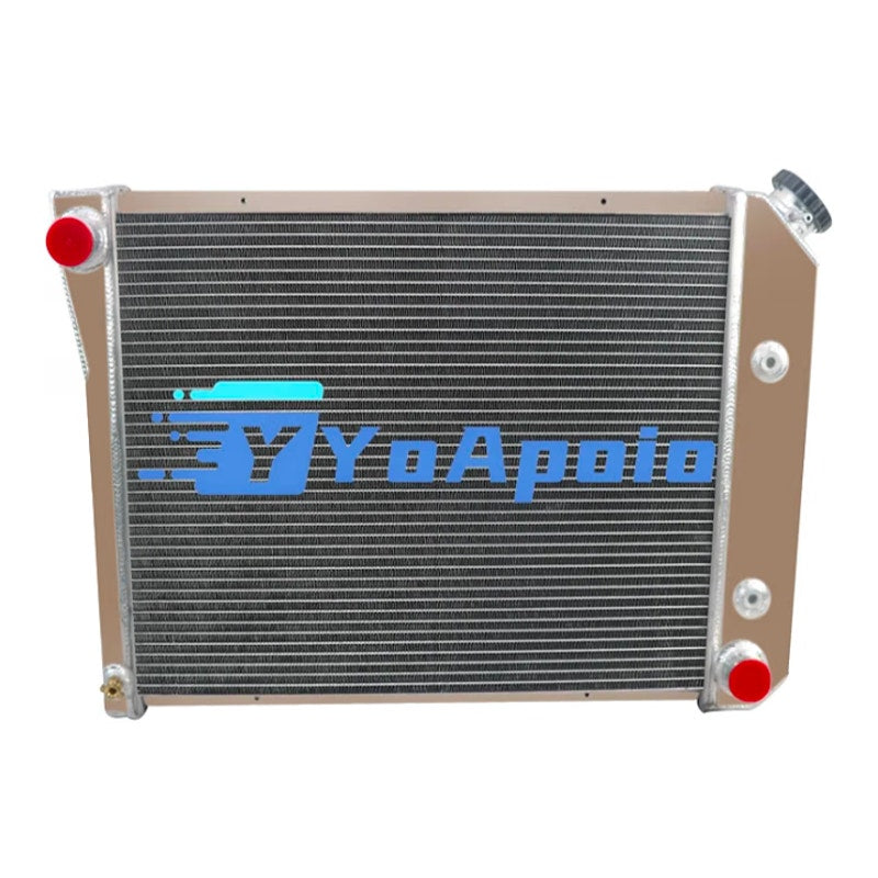 3 Row Aluminum Radiator for 1968-1974 Chevy Nova 1975-1987 EL Camino