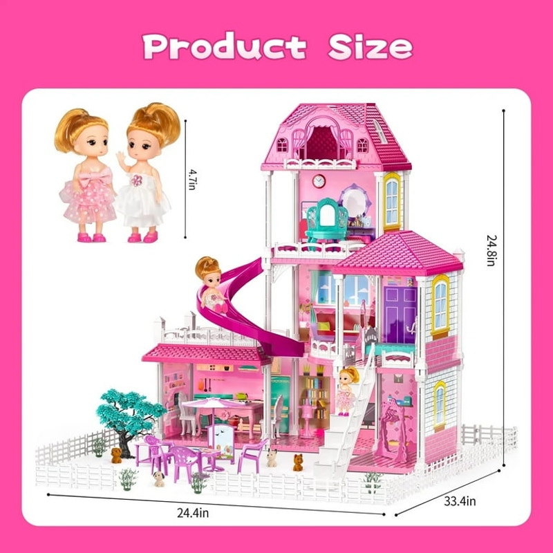 Hot Bee Dollhouse Toys for Girls