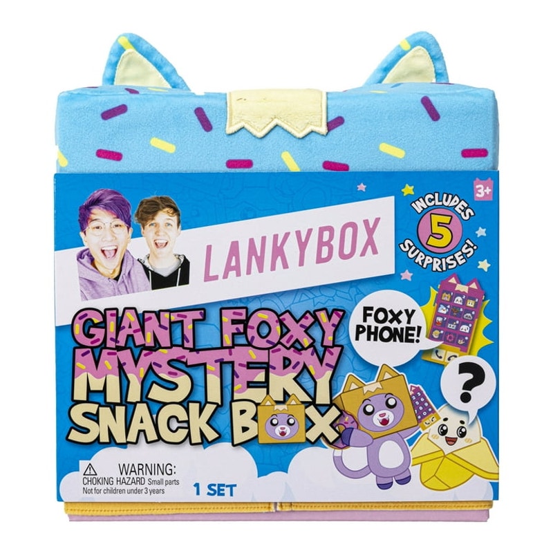 LankyBox Giant Foxy Surprise Snack Box, YouTube