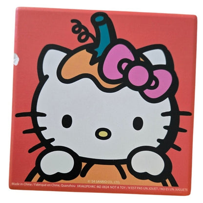 Sanrio Hello Kitty Ceramic Halloween Coasters Set of 4 Mummy Pumpkin