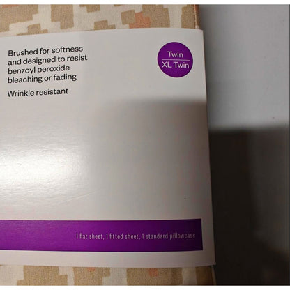 Room Essentials Twin/Twin XL Microfiber Sheet Set