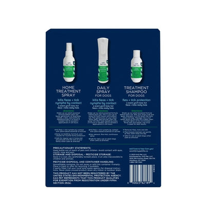 Pet Life Unlimited Flea & Tick 3-Step Prevention Kit for Dogs