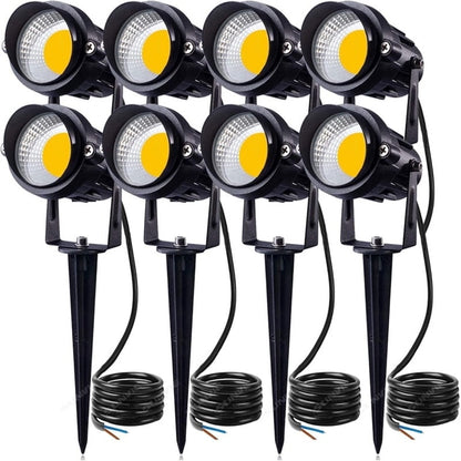 SUNVIE 12W LED Landscape Lights Low Voltage Pathway Lights