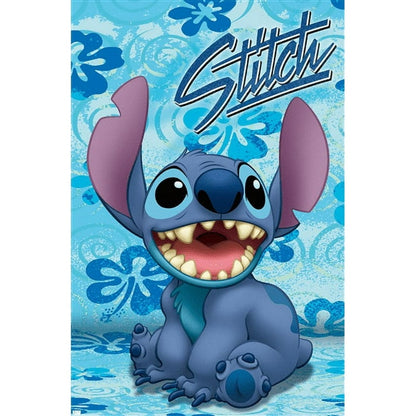 Disney Lilo and Stitch - Sitting Wall Poster