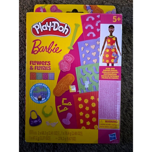 Play-Doh Barbie Flowers and Florals Pattern Pack