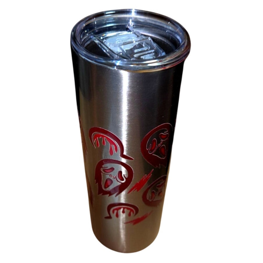 Scream The Movie Insulated Stainless Steel Tumbler Hot or Cold UV DTF