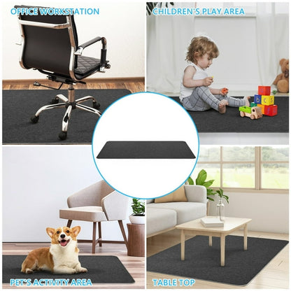 Hardwood Floor Office Chair Mats, 55" x 35"