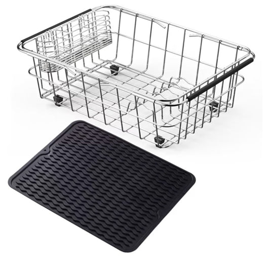 Stainless Steel Dish Drying Rack Expandable