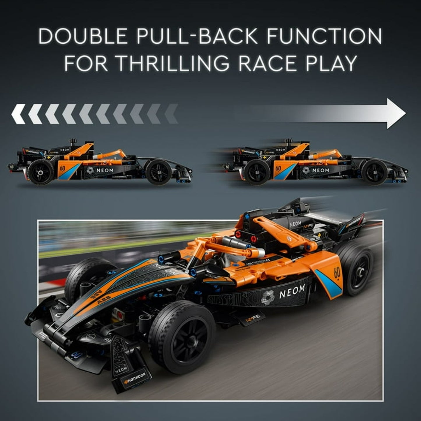 LEGO Technic NEOM McLaren Formula E Race Car Toy