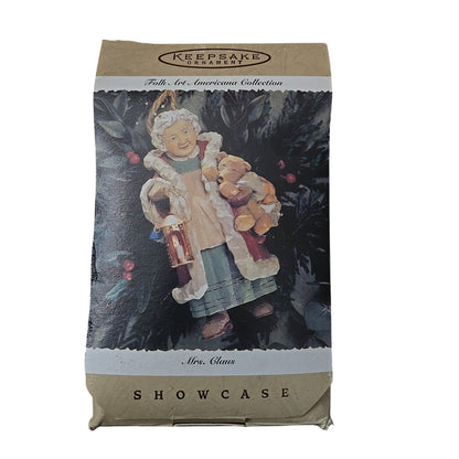 Hallmark Keepsake Ornament Mrs Claus Folk Art Americana Collection 1996