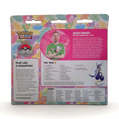 🔥Pokemon Cards - 2024 World Championships Deck - THE 'DON [Jesse Parker]-New🔥