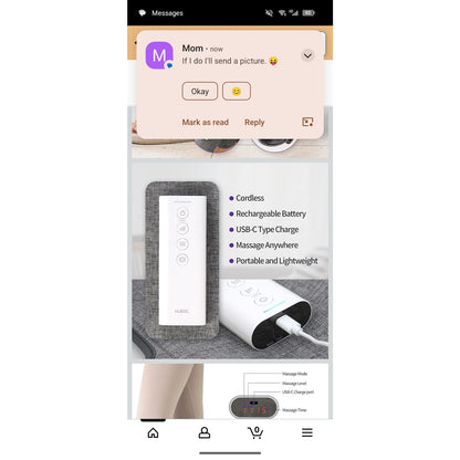 Wireless Air Compression Massager